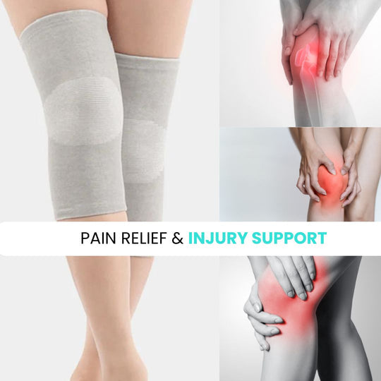Bamboo Compression Knee Sleeve (Pack Of 2) (75% Off)