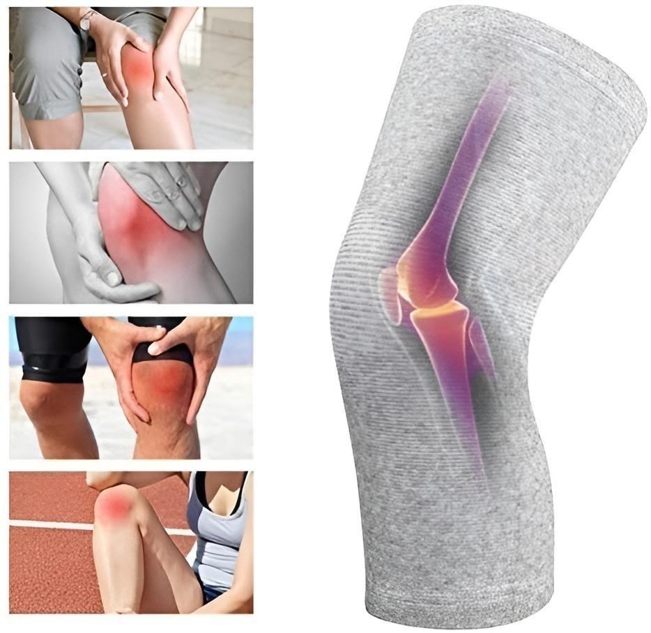 Bamboo Compression Knee Sleeve (Pack Of 2) (75% Off)