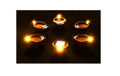 Experience the Glow: LED Water Sensor Diya for Festive Charm!