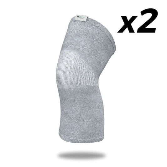 Bamboo Compression Knee Sleeve (Pack Of 2) (75% Off)