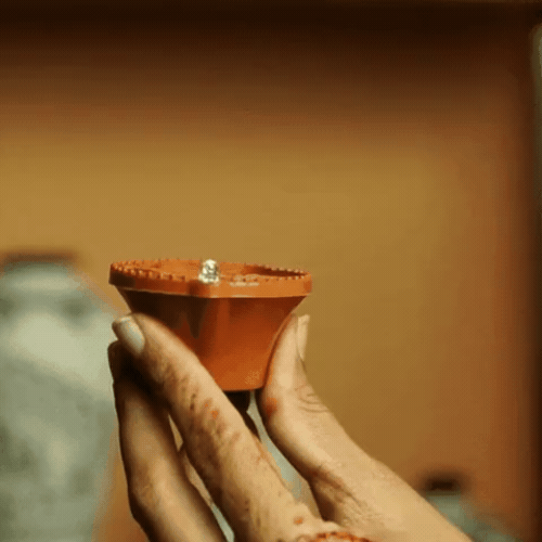 Experience the Glow: LED Water Sensor Diya for Festive Charm!